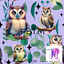 Load image into Gallery viewer, THEME #26 - EXCLUSIVE Hoot Hoot on Purple