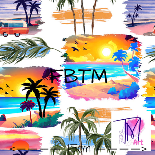 THEME #27 - Exclusive Tropical Beach Scene