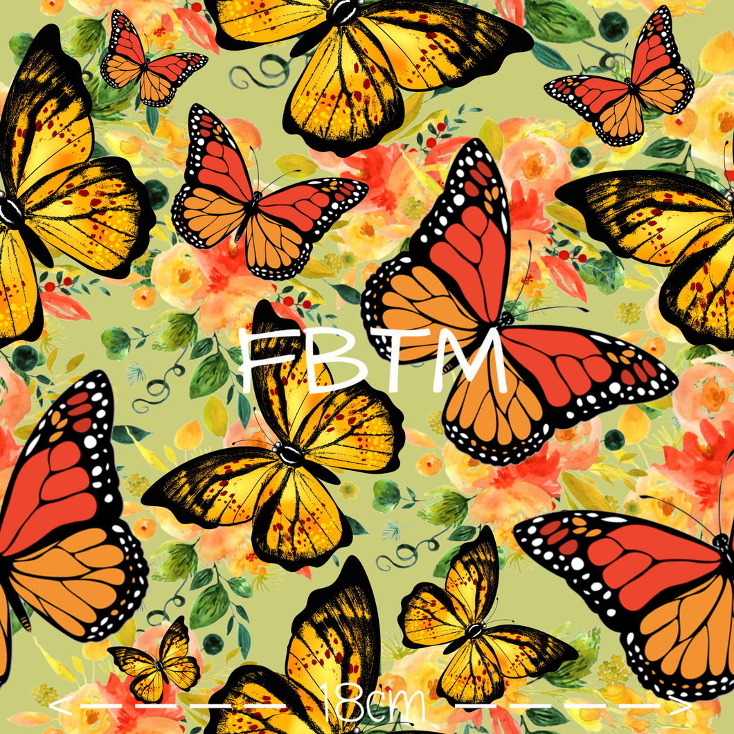 ROUND 36 - Orange Butterfly Magic