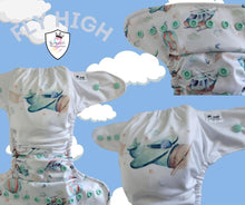 Load image into Gallery viewer, ROUND 28 - Fly High Panel Nappy Cuts (PUL)