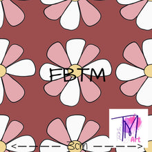 Load image into Gallery viewer, ROUND 26 - Exclusive Mini Field of Daisies on Plum