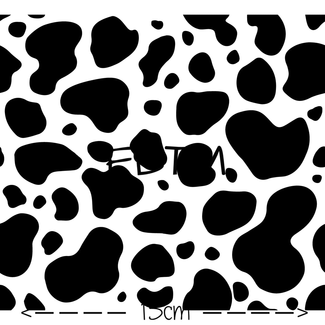 THEME ROUND 19 - Cow Print (1 PUL NAPPY CUT LEFT)