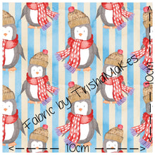 Load image into Gallery viewer, ROUND 3 - Christmas Penguins (2 PUL NAPPY CUTS LEFT)