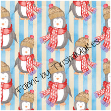 Load image into Gallery viewer, ROUND 3 - Christmas Penguins (2 PUL NAPPY CUTS LEFT)
